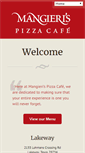 Mobile Screenshot of mangieris.com